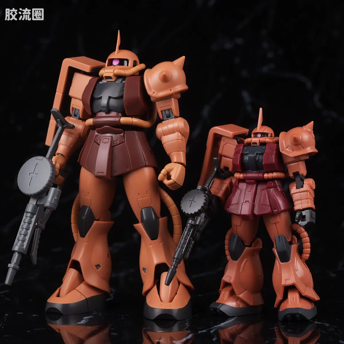 CAPSULE ACTION系列扭蛋 普通版 夏亚专用扎古II - 图片