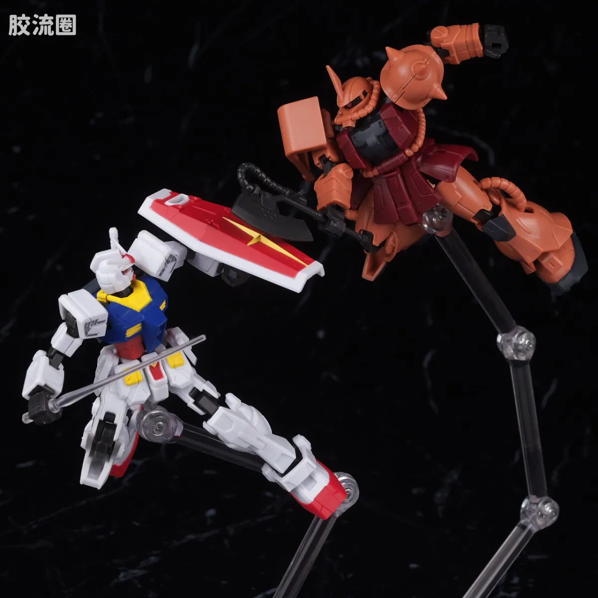 CAPSULE ACTION系列扭蛋 普通版 夏亚专用扎古II - 图片
