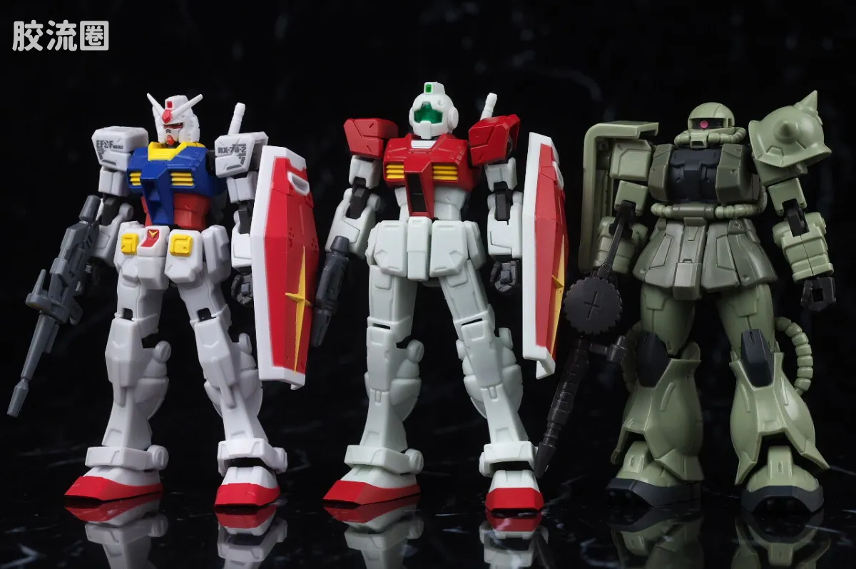CAPSULE ACTION系列扭蛋 普通版 RGM-79  吉姆 - 图片