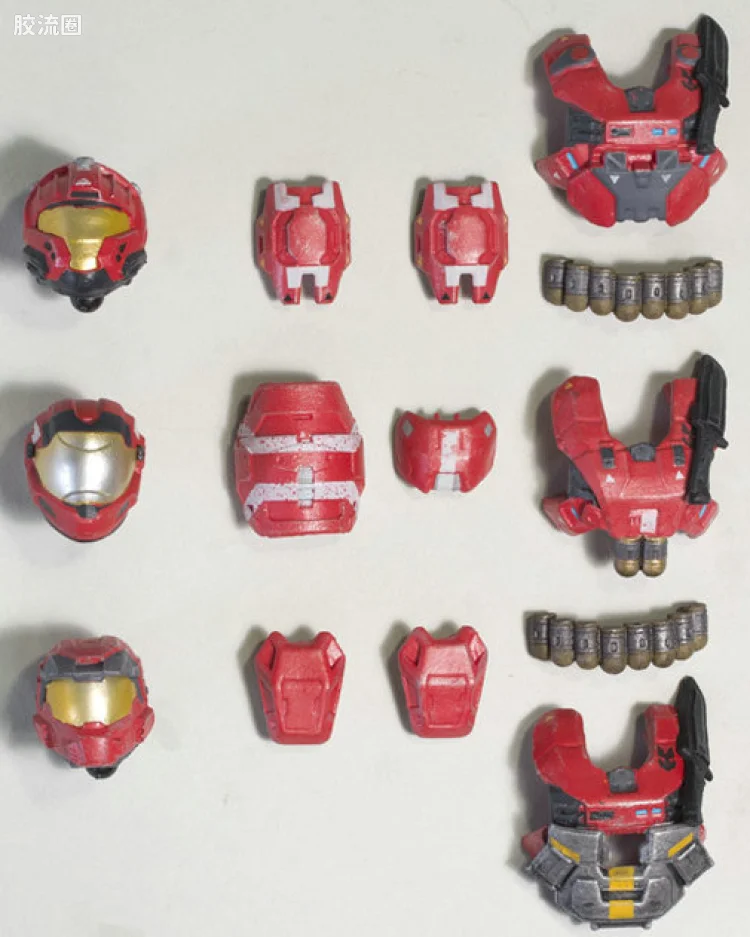 CARDED CQB CUSTOM ARMOR PACK (TEAM RED)