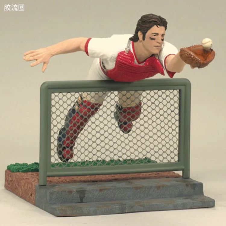 麦克法兰MLB棒球系列玩具 COOPERSTOWN第8代 CARLTON FISK 2 (Boston Red Sox)