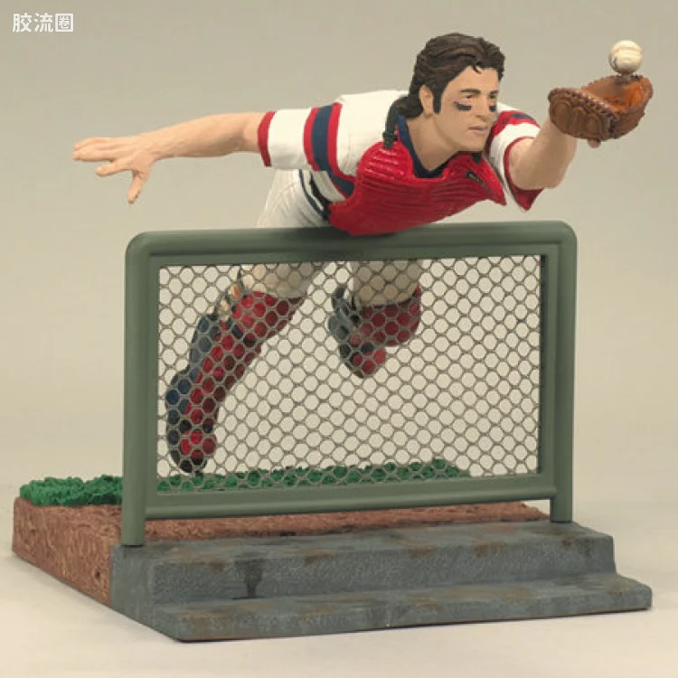 麦克法兰MLB棒球系列玩具 COOPERSTOWN第8代 CARLTON FISK 2 (Chicago White Sox)