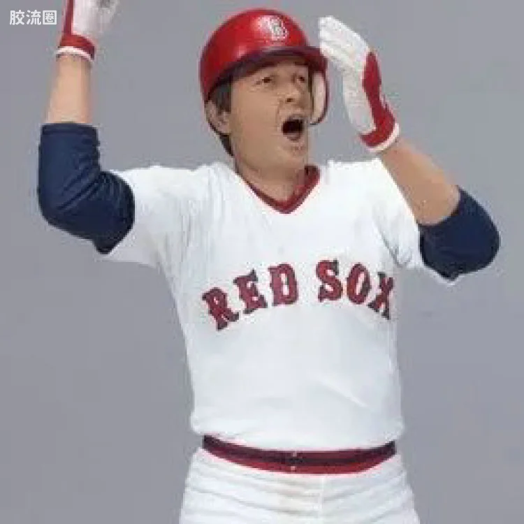 麦克法兰MLB棒球系列玩具 COOPERSTOWN第3代 CARLTON FISK