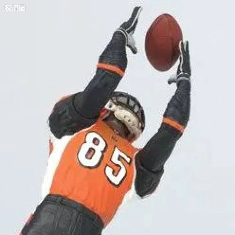 麦克法兰NFL美式足球系列玩具 3寸系列第4代 CHAD JOHNSON