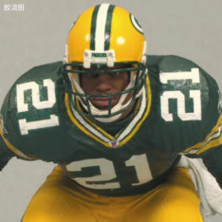 麦克法兰NFL美式足球系列玩具 第25代 CHARLES WOODSON (PACKERS)