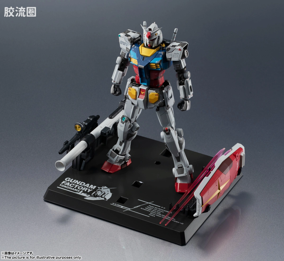 超合金系列 高达 RX-78F00高达 横滨高达工厂限定 - 图片