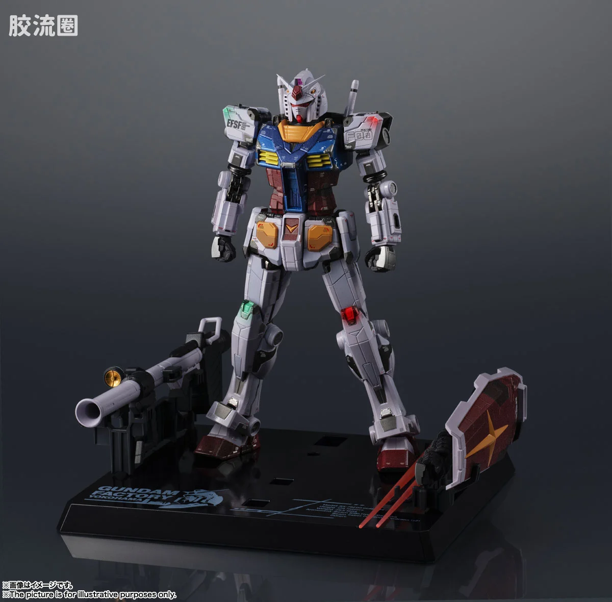 超合金系列 高达 RX-78F00高达 夜景印象配色 - 图片