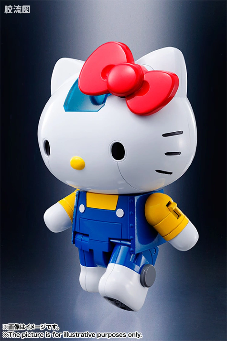 超合金系列 三丽鸥 Hello Kitty 蓝色AO版 - 图片