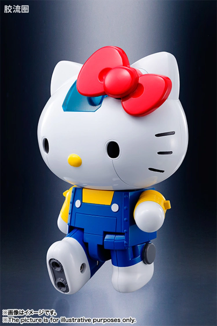超合金系列 三丽鸥 Hello Kitty 蓝色AO版 - 图片