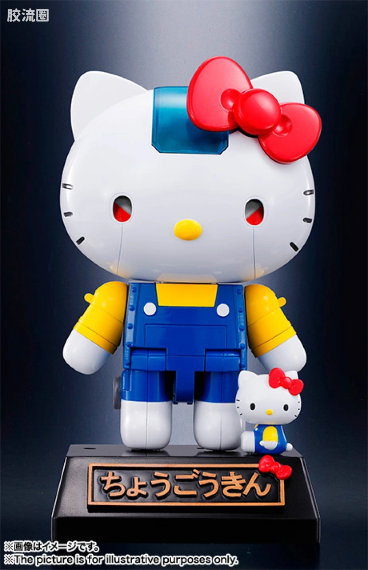 超合金系列 三丽鸥 Hello Kitty 蓝色AO版 - 图片