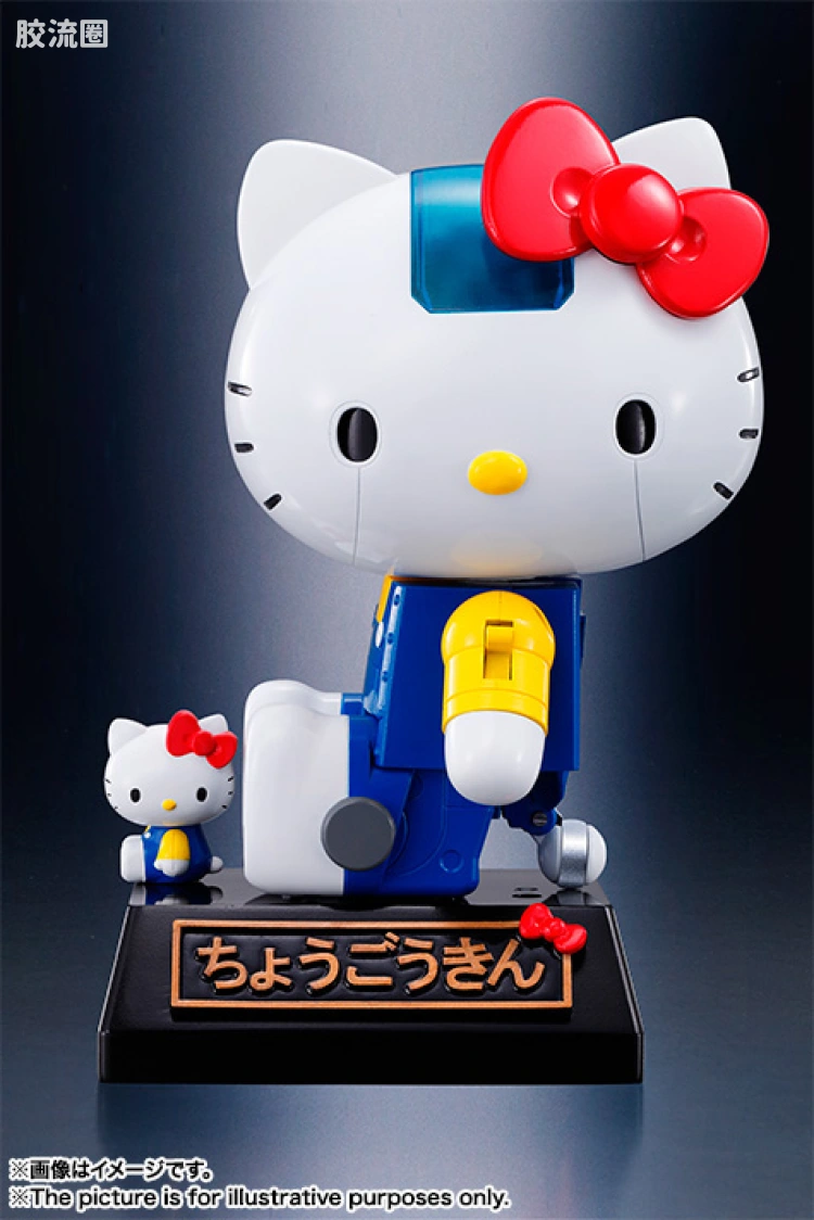 超合金系列 三丽鸥 Hello Kitty 蓝色AO版 - 图片