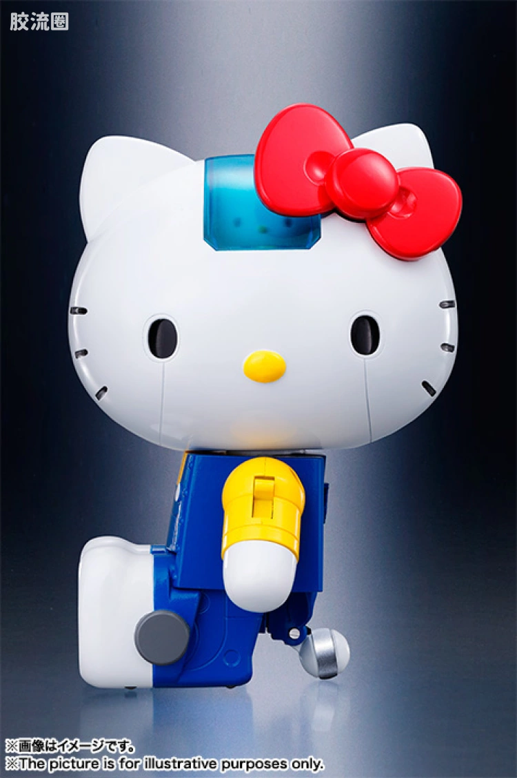 超合金系列 三丽鸥 Hello Kitty 蓝色AO版 - 图片