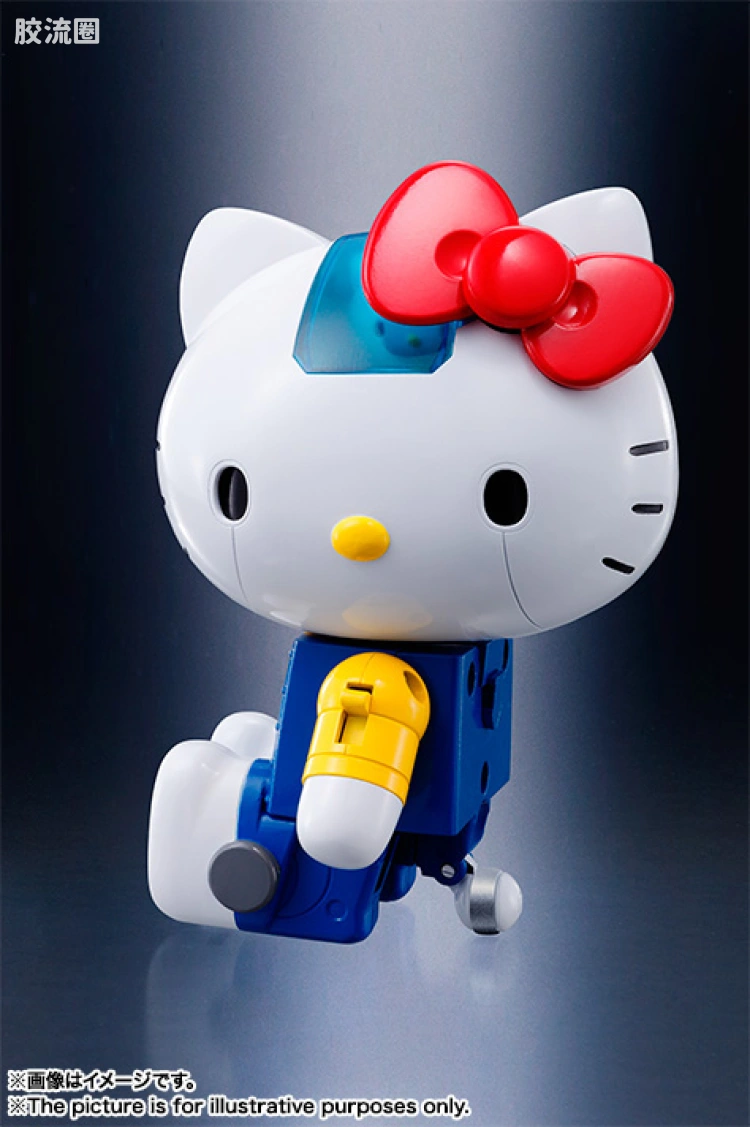 超合金系列 三丽鸥 Hello Kitty 蓝色AO版 - 图片