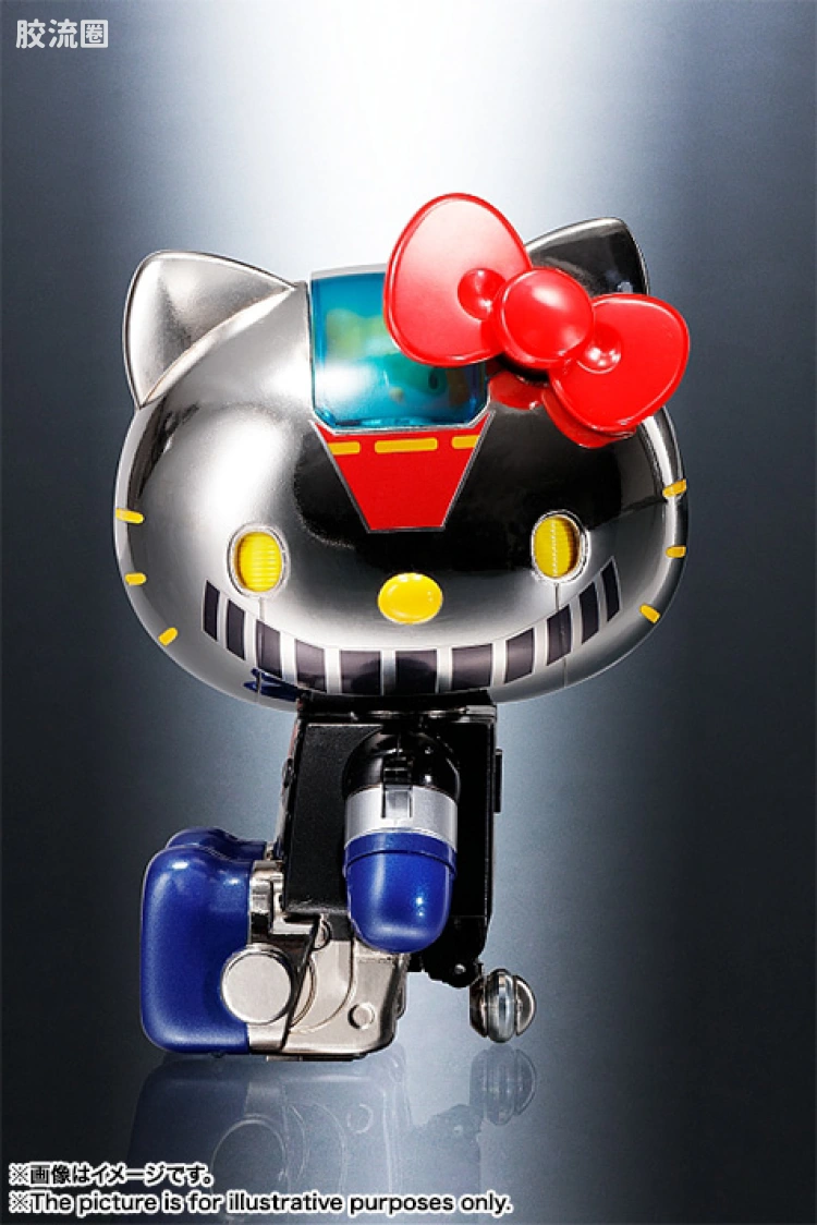 超合金系列 三丽鸥 Hello Kitty (魔神Z配色) - 图片