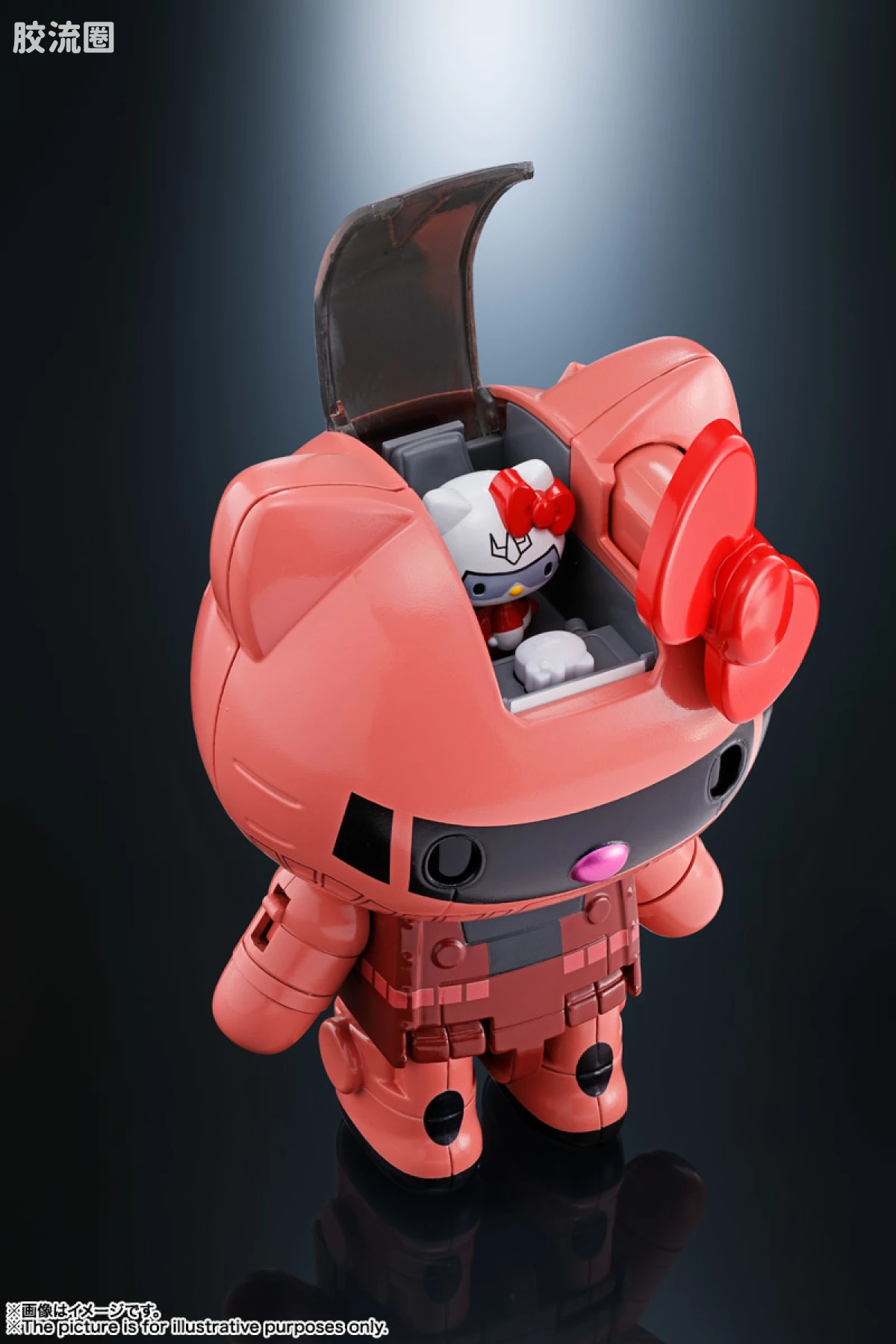 超合金系列 三丽鸥 夏亚专用扎古II★Hello Kitty - 图片