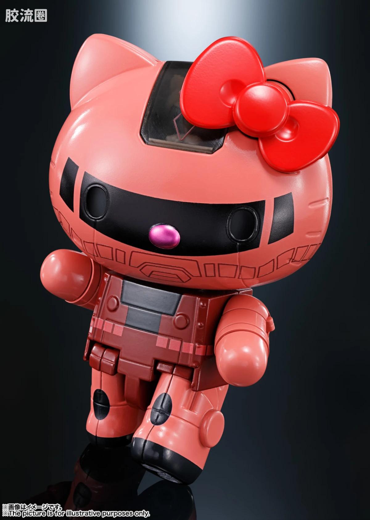 超合金系列 三丽鸥 夏亚专用扎古II★Hello Kitty - 图片