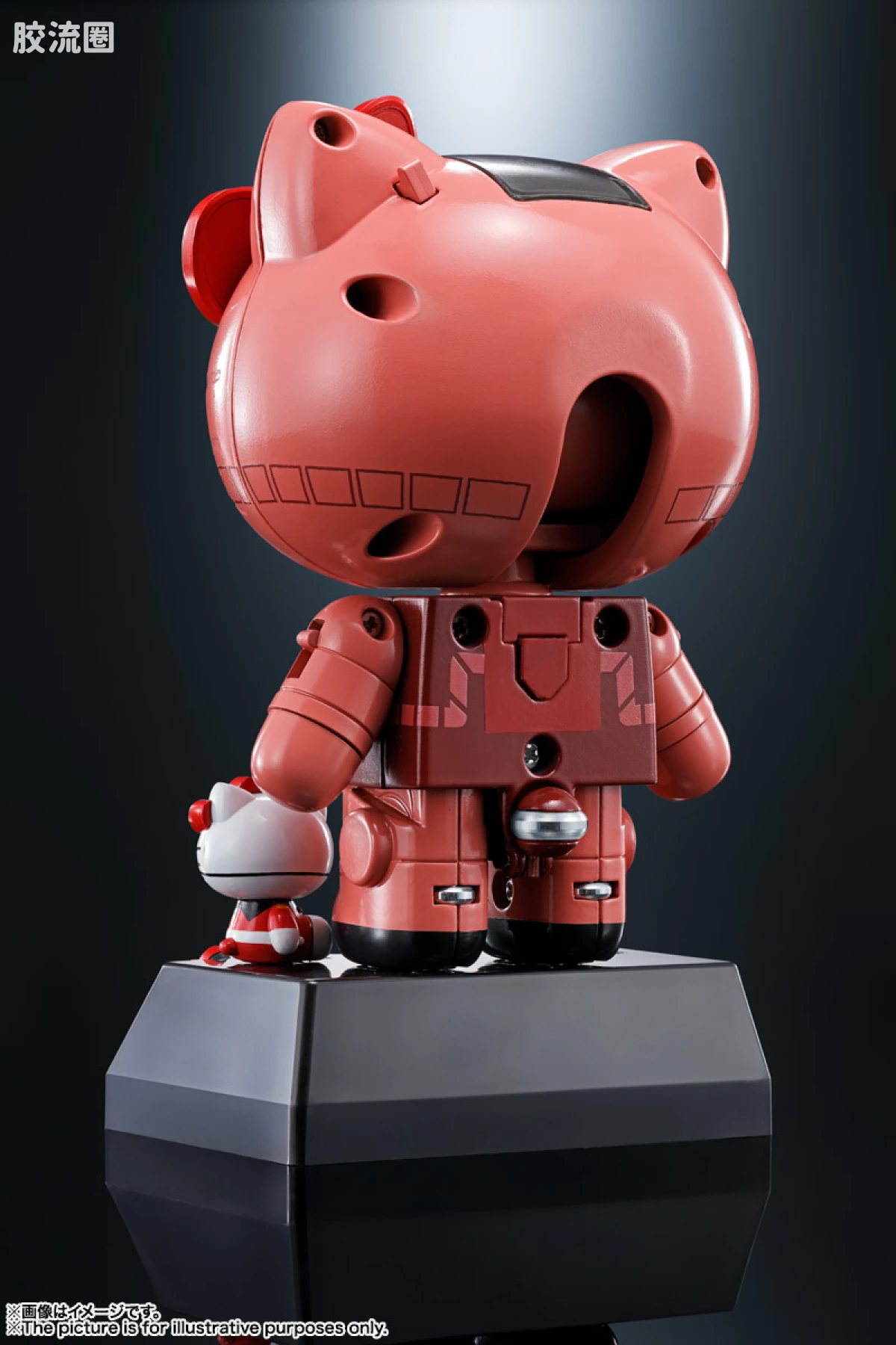 超合金系列 三丽鸥 夏亚专用扎古II★Hello Kitty - 图片