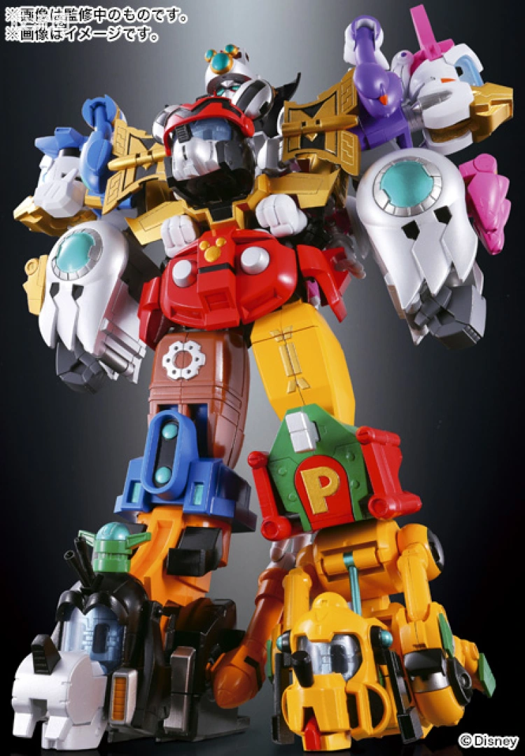 超合金系列 迪士尼 超合体 King Robot 米奇与他的朋友们 - 图片