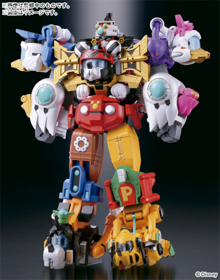 超合金系列 迪士尼 超合体 King Robot 米奇与他的朋友们 - 图片