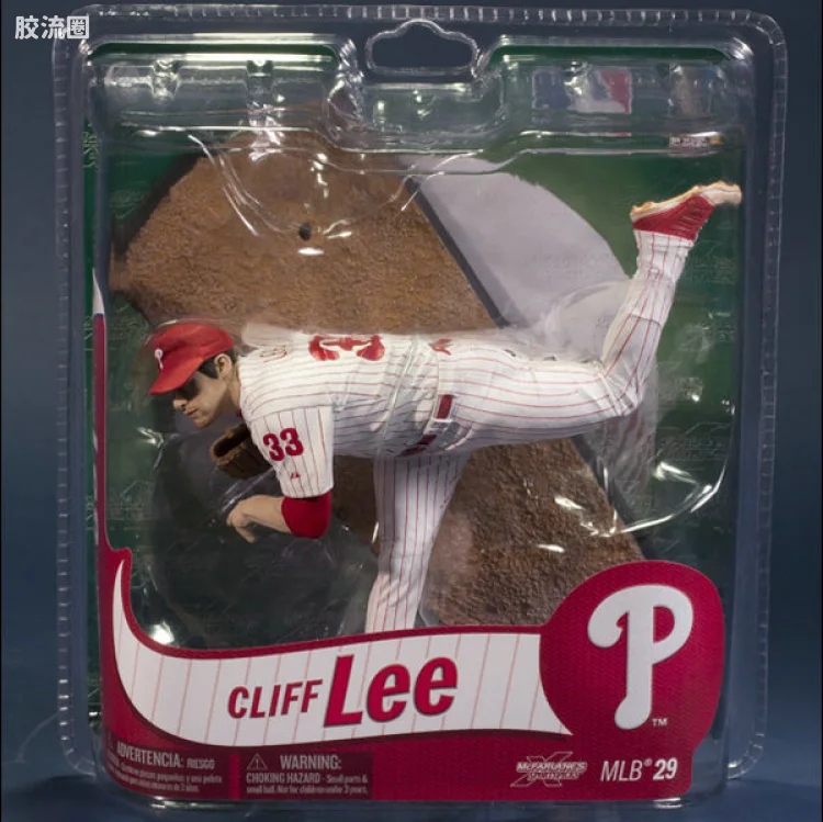 麦克法兰MLB棒球系列玩具 第29代 CLIFF LEE