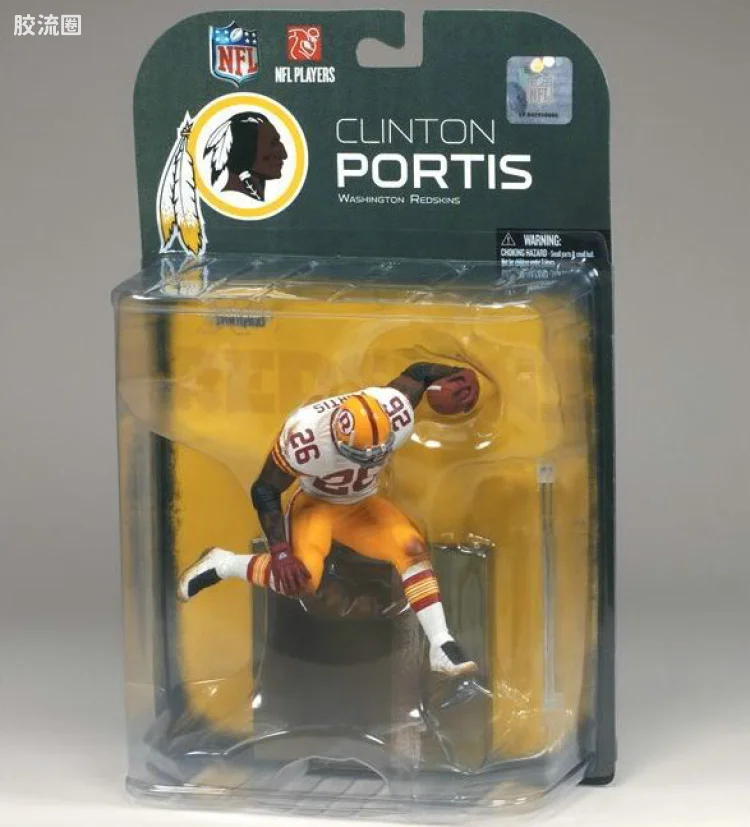 麦克法兰NFL美式足球系列玩具 第19代 CLINTON PORTIS 2