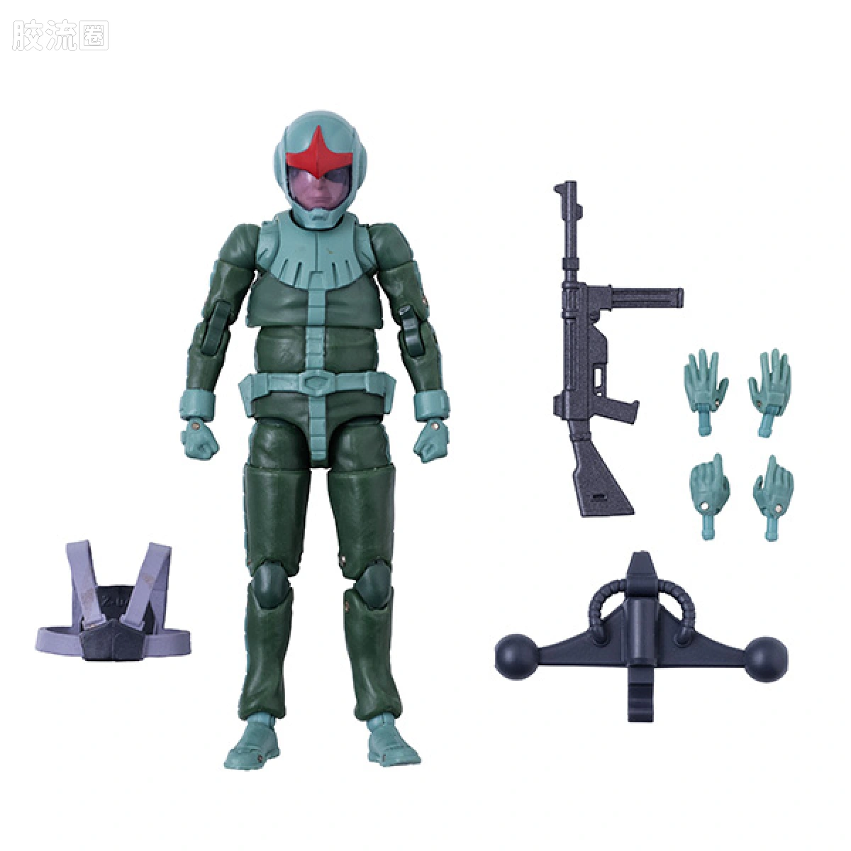 Mega House 手办系列 Gundam Military Generation COLLECTION 06 吉恩公国军 标准服士兵 - 图片