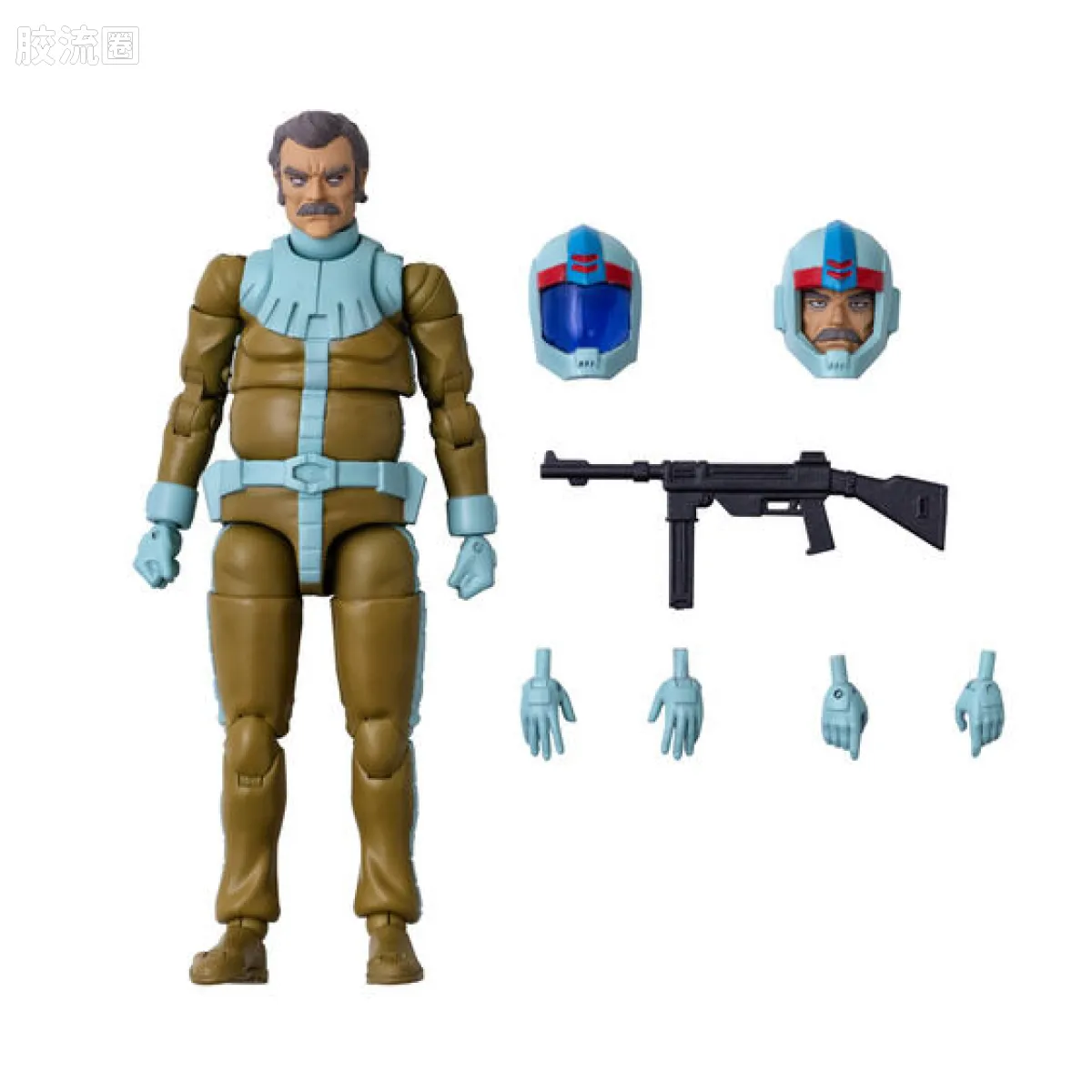 Mega House 手办系列 Gundam Military Generation COLLECTION 08 吉恩公国军 兰巴·拉尔 标准服Ver. - 图片