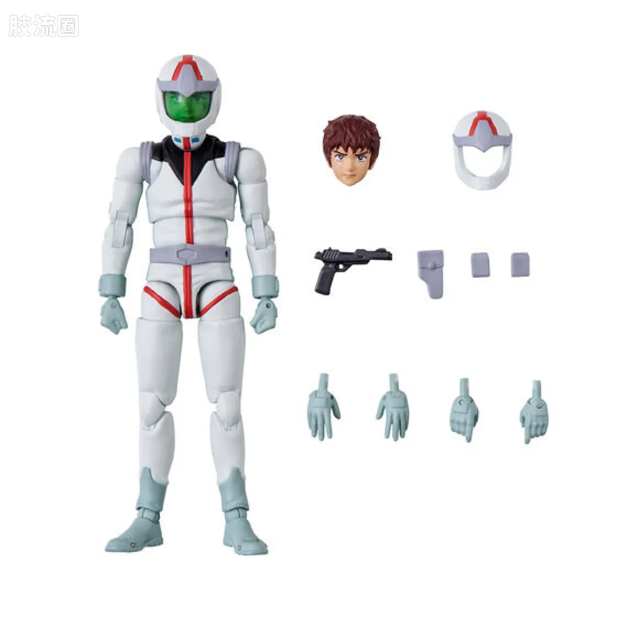 Mega House 手办系列 Gundam Military Generation COLLECTION 09 地球联邦军 阿姆罗·雷 标准服Ver. - 图片