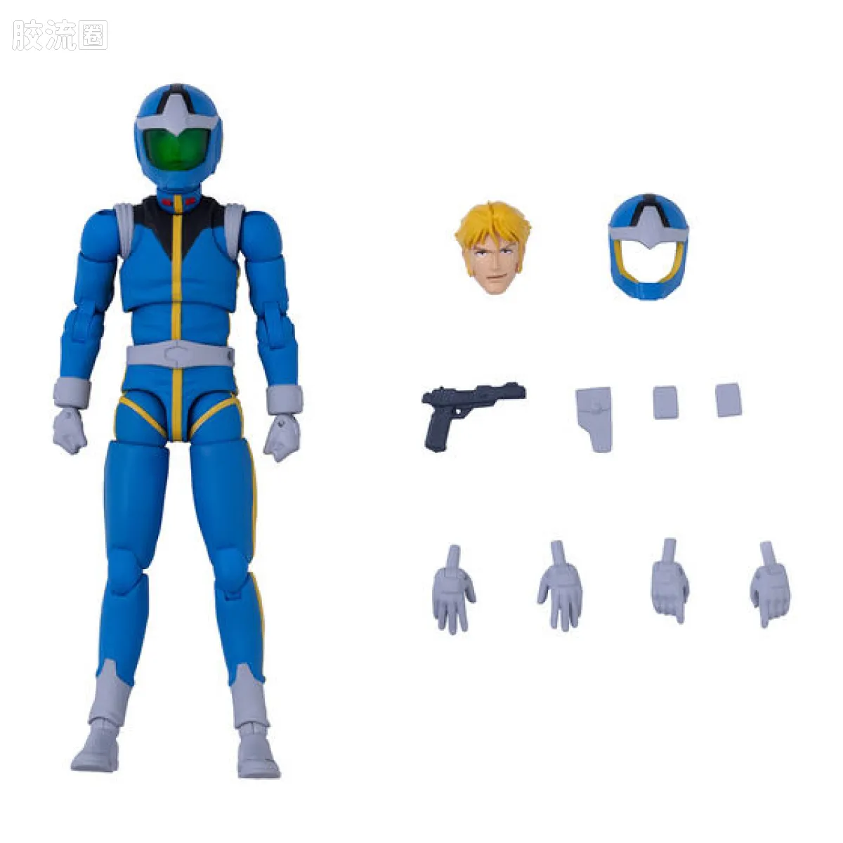Mega House 手办系列 Gundam Military Generation COLLECTION 11 地球联邦军 史雷格·罗伍 标准服Ver. - 图片