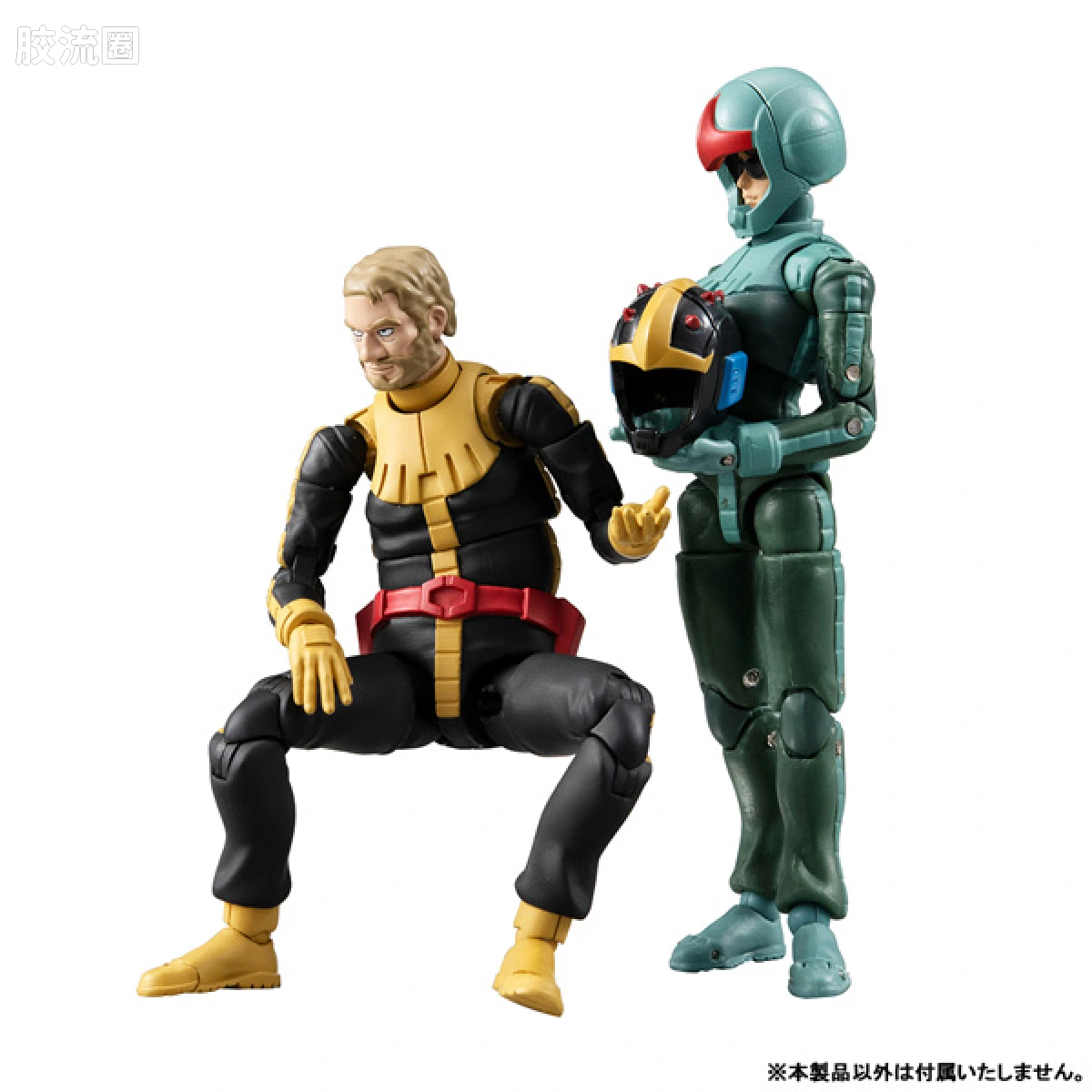 Mega House 手办系列 Gundam Military Generation COLLECTION 13 吉翁公国军 黑色三连星 盖亚 标准服Ver. - 图片