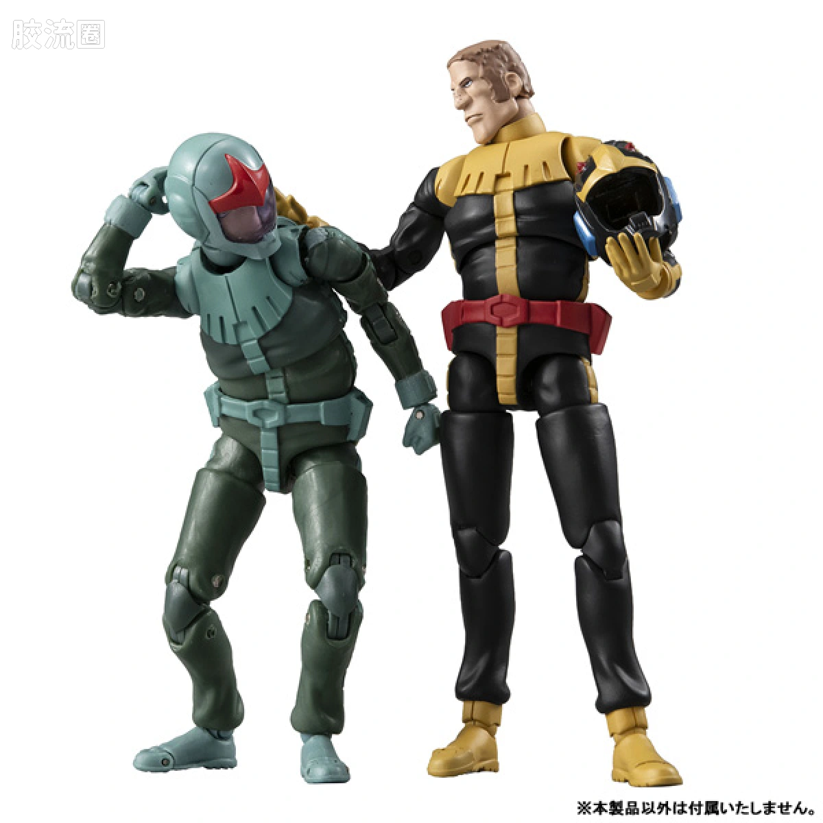 Mega House 手办系列 Gundam Military Generation COLLECTION 14 吉翁公国军 黑色三连星 奥尔迪加 标准服Ver. - 图片