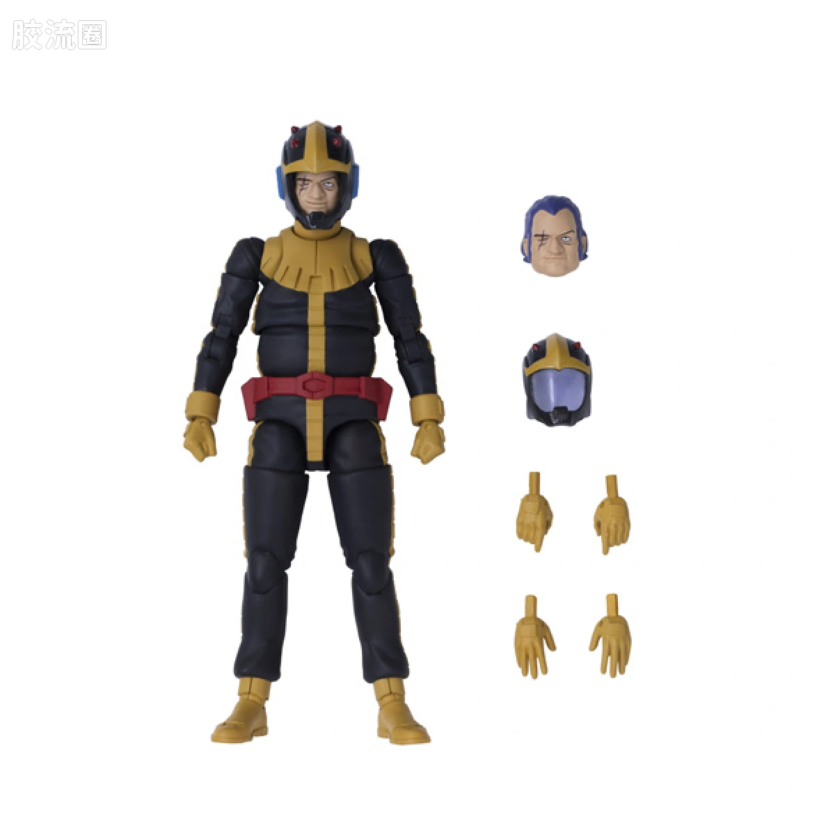 Mega House 手办系列 Gundam Military Generation COLLECTION 15 吉翁公国军 黑色三连星 马修 标准服Ver. - 图片