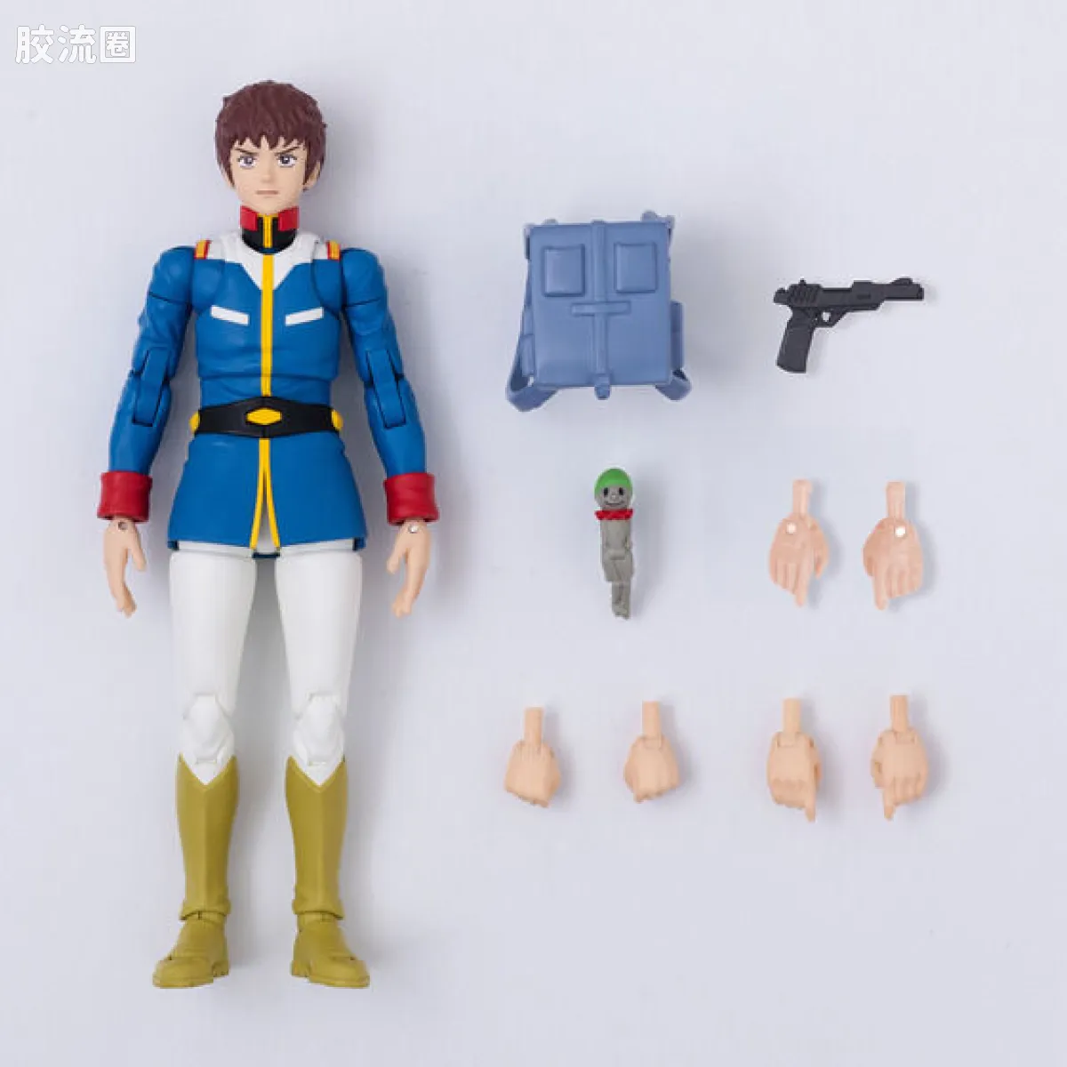 Mega House 手办系列 Gundam Military Generation COLLECTION 16 地球联邦军 阿姆罗·雷 制服版 - 图片