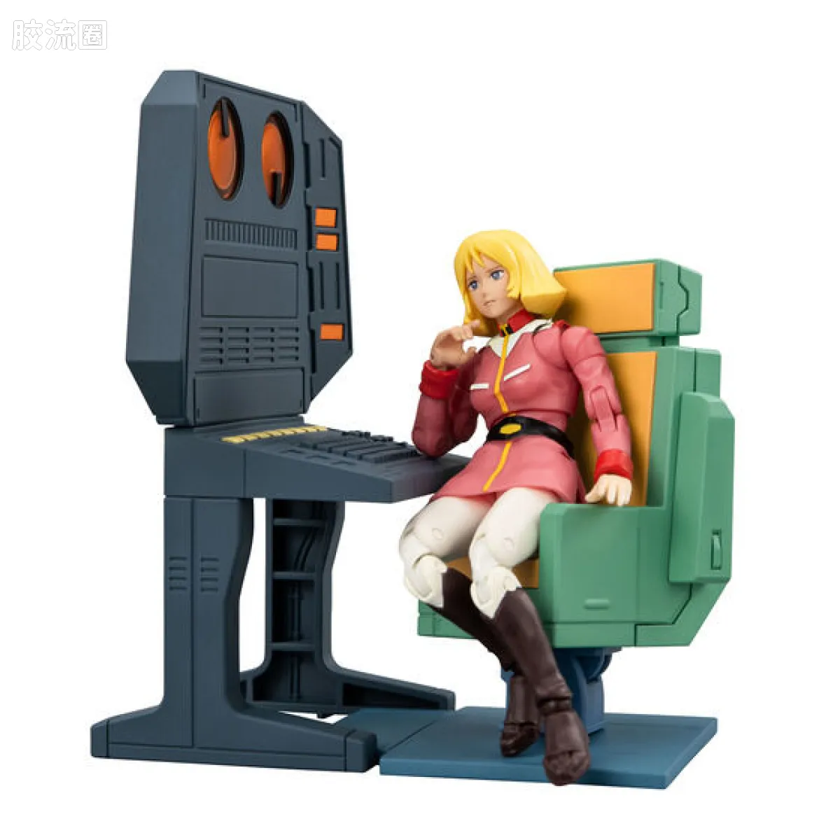 Mega House 手办系列 Gundam Military Generation COLLECTION EX 白色木马舰桥操作台套装 - 图片