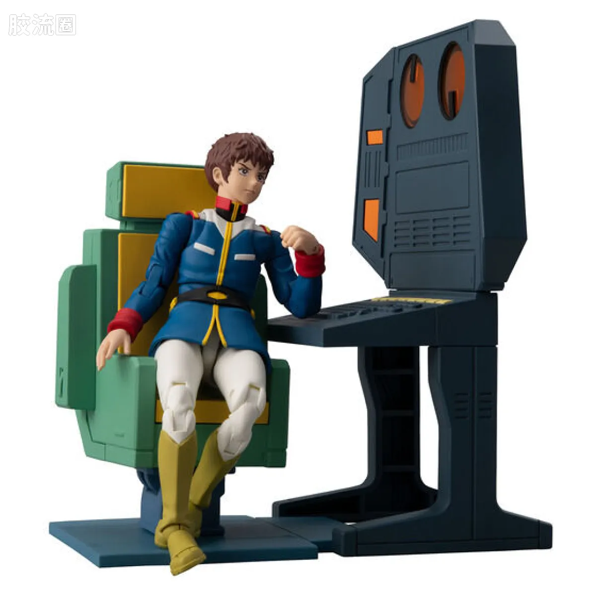 Mega House 手办系列 Gundam Military Generation COLLECTION EX 白色木马舰桥操作台套装 - 图片