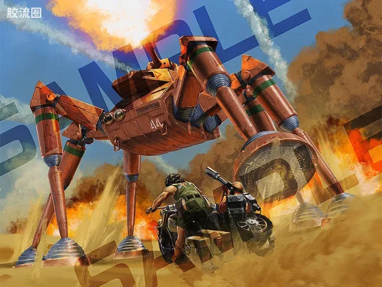 MAX PLAMAX COMBAT ARMORS MAX23 Abitate F44D Desert Gunner - 图片