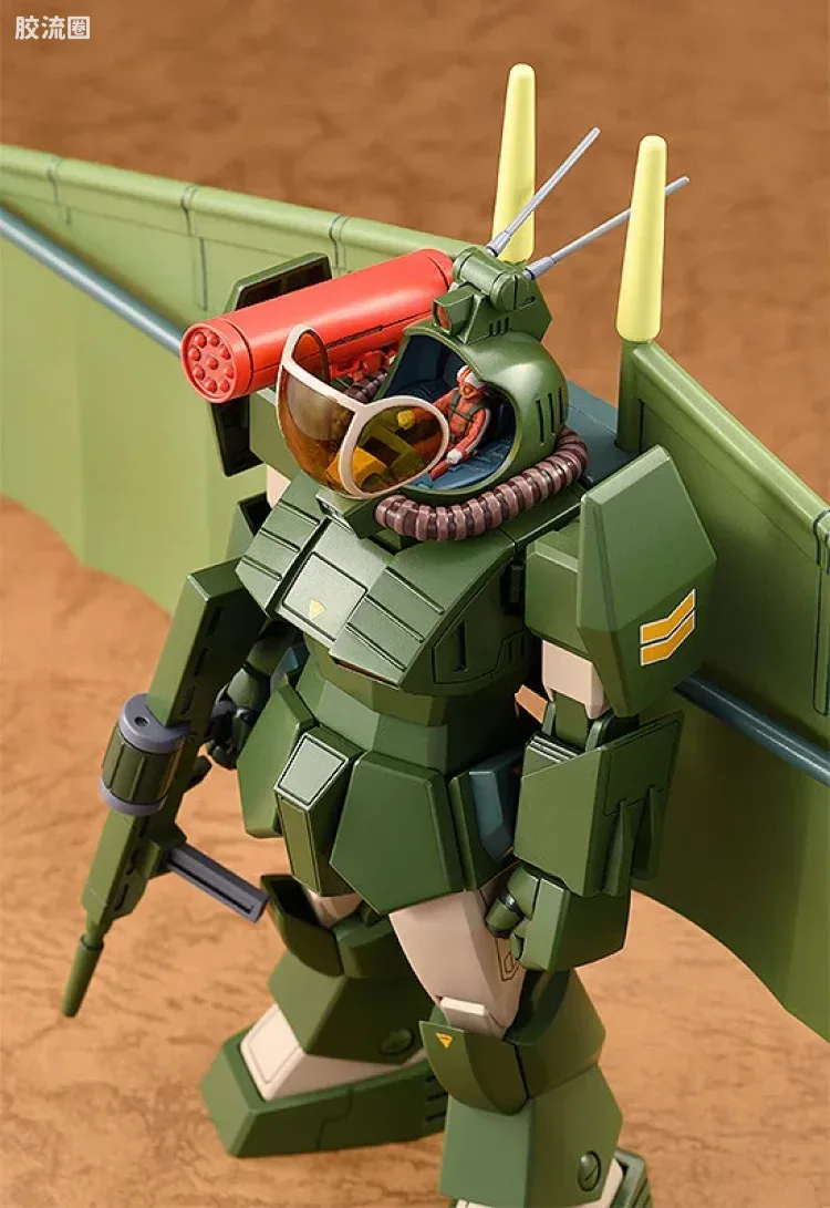MAX PLAMAX COMBAT ARMORS MAX25 Soltic H8 Roundfacer 悬挂式滑翔机装备形态 - 图片