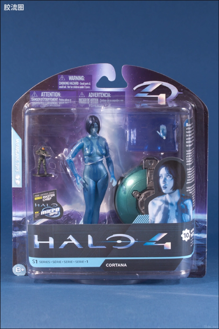麦克法兰游戏与动画系列 HALO 4 SERIES 1 CORTANA