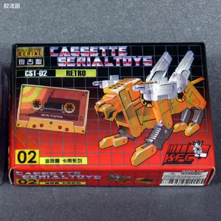 K记梦幻模玩系列 CST 磁带系列 CST-02Retro 复古版钢钳