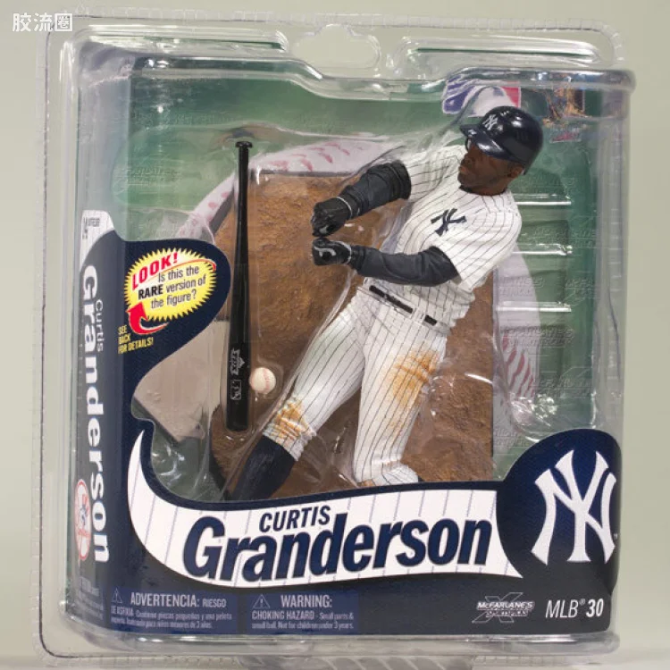 麦克法兰MLB棒球系列玩具 第30代 CURTIS GRANDERSON 2