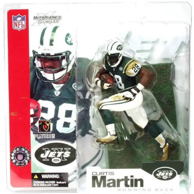 麦克法兰NFL美式足球系列玩具 第4代 CURTIS MARTIN