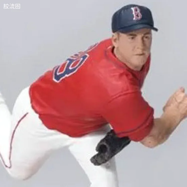 麦克法兰MLB棒球系列玩具 3寸系列第4代 CURT SCHILLING 2