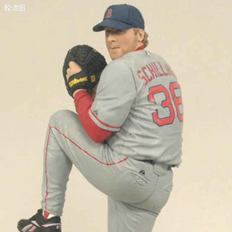 麦克法兰MLB棒球系列玩具 COOPERSTOWN第8代 CURT SCHILLING 3