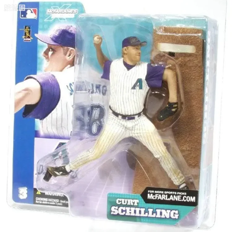 麦克法兰MLB棒球系列玩具 第3代 CURT SCHILLING