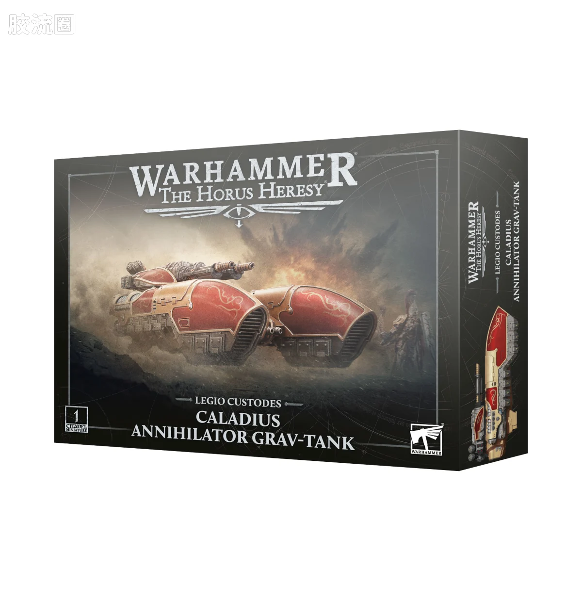 战锤40K Adeptus Custodes 帝皇禁军 卡拉迪乌斯歼灭者引力坦克 - 图片