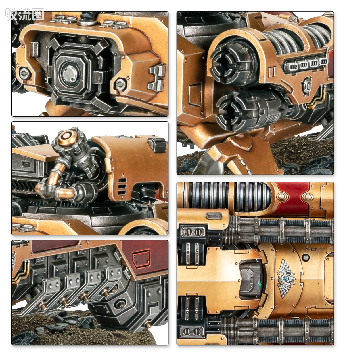 战锤40K Adeptus Custodes 帝皇禁军 卡拉迪乌斯引力坦克 - 图片