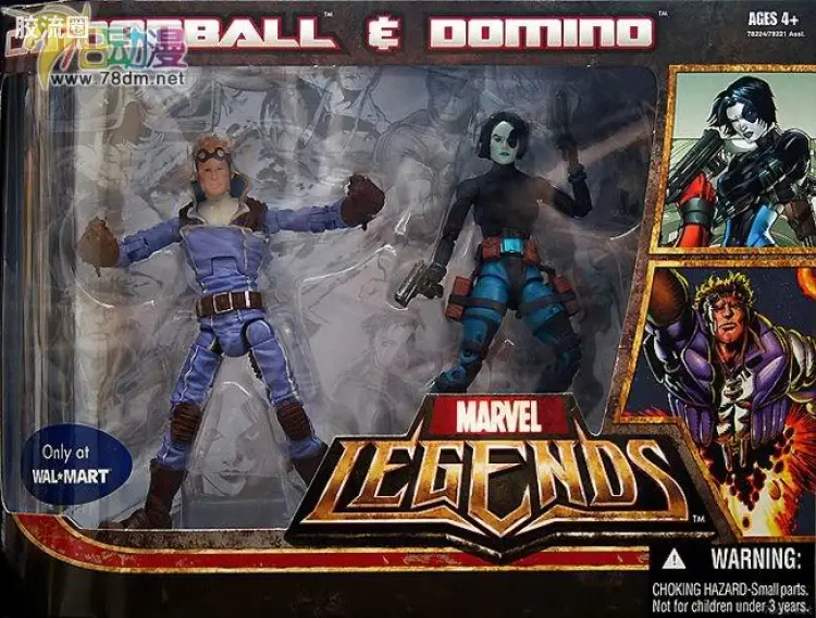 Cannonball and Domino 沃尔玛限量版套装
