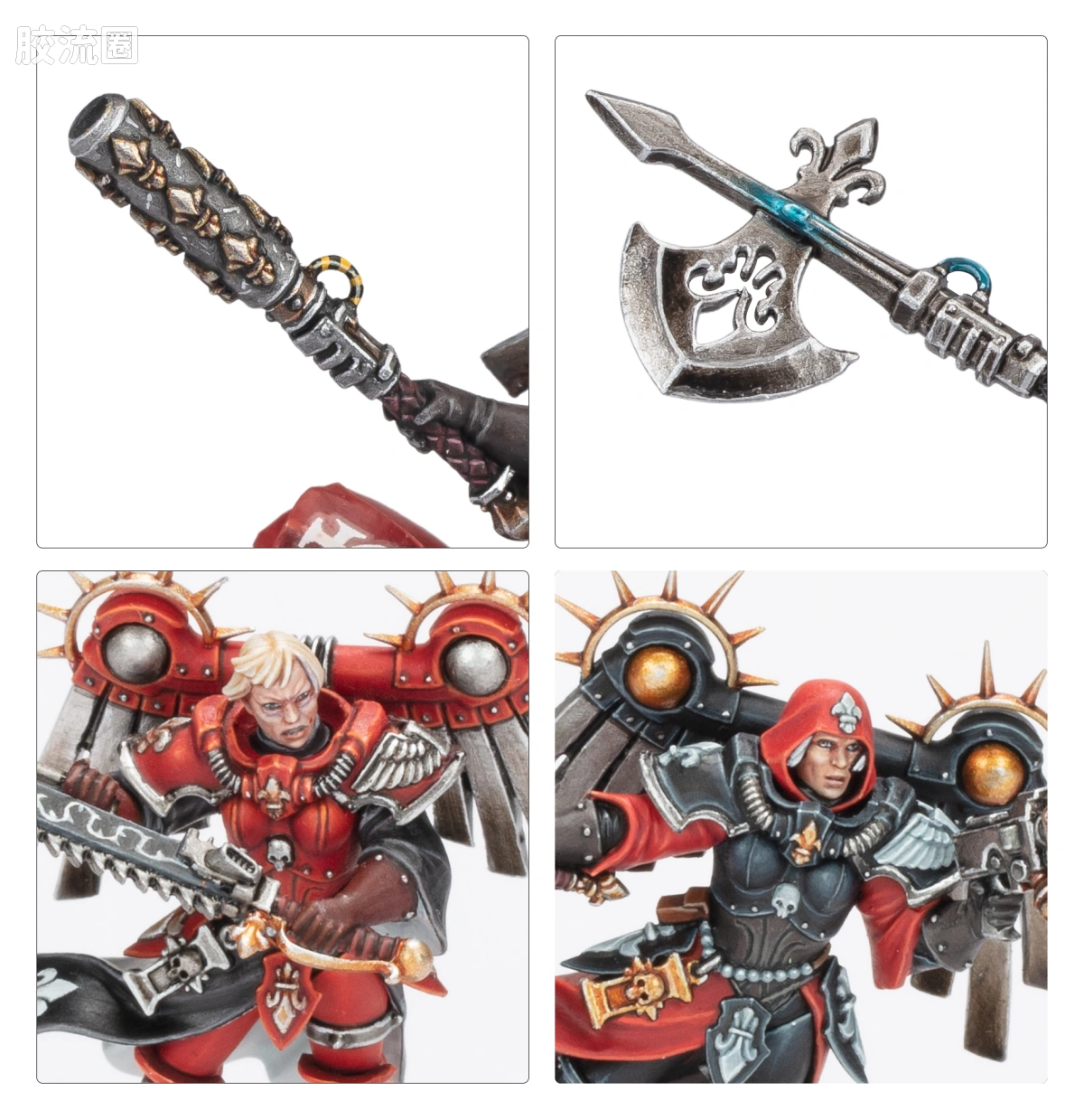 战锤40K Adepta Sororitas 修女会 10版 跳跃背包大修女 - 图片