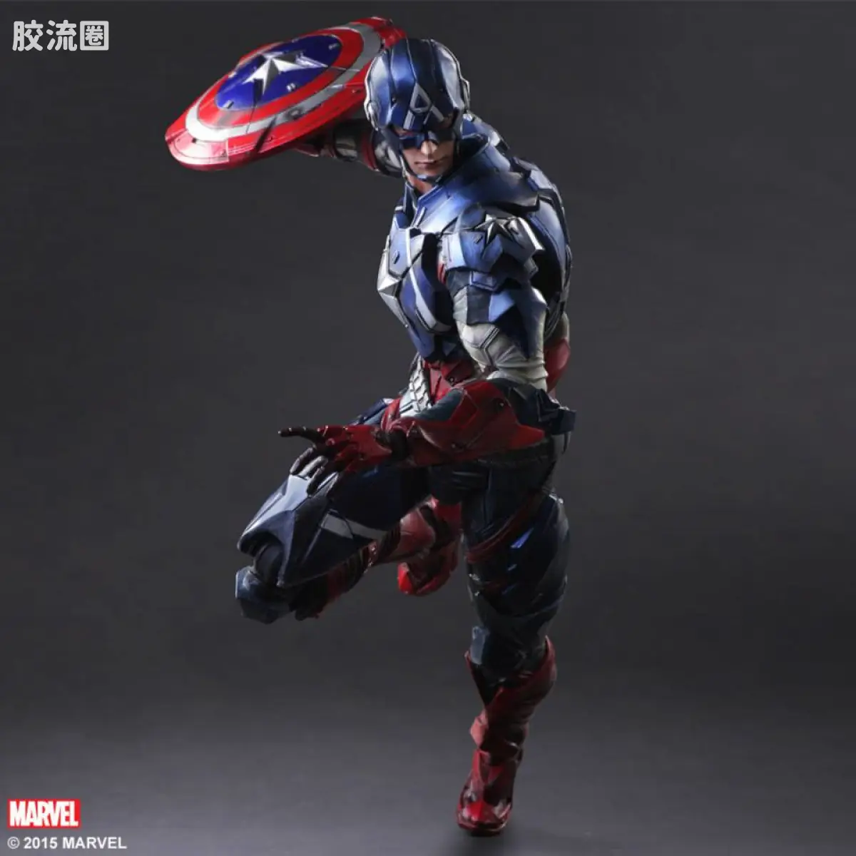 PlayArts改 Marvel 漫画系列 VARIAN- 美国队长 - 图片