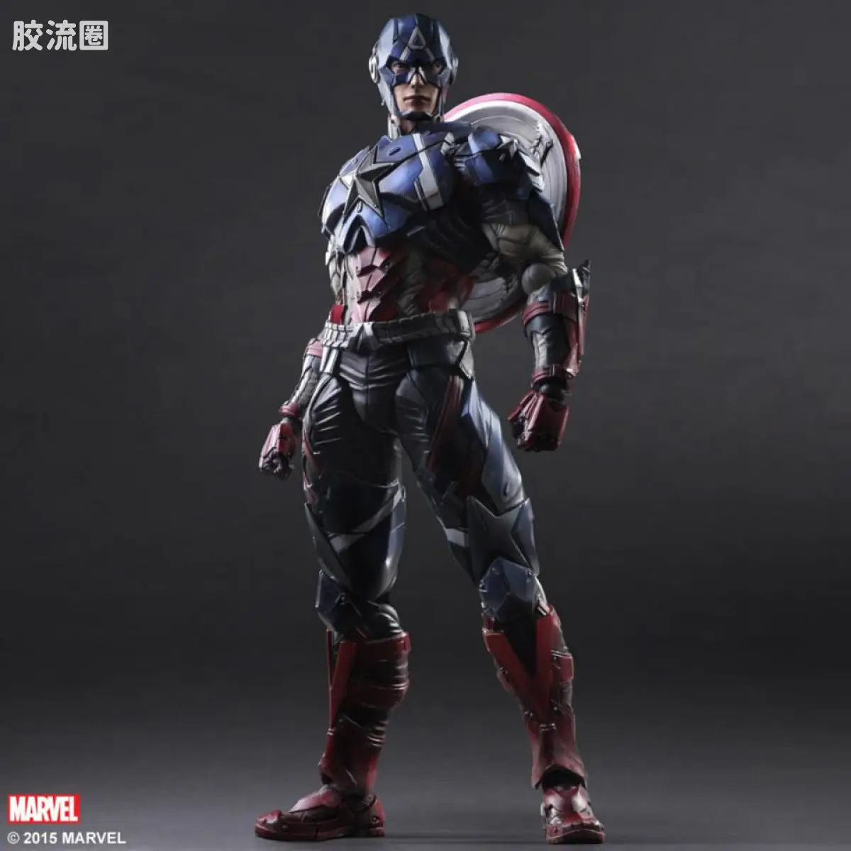PlayArts改 Marvel 漫画系列 VARIAN- 美国队长 - 图片